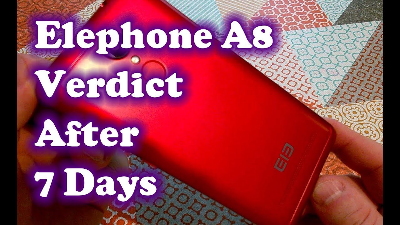 Elephone A8 product photo
