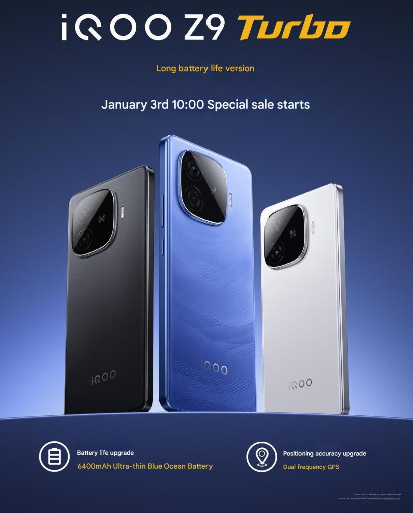 iQOO Z9 Turbo Long Battery product photo